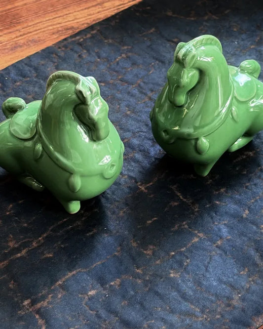 Celadon Twin Horses Gift Limited Set