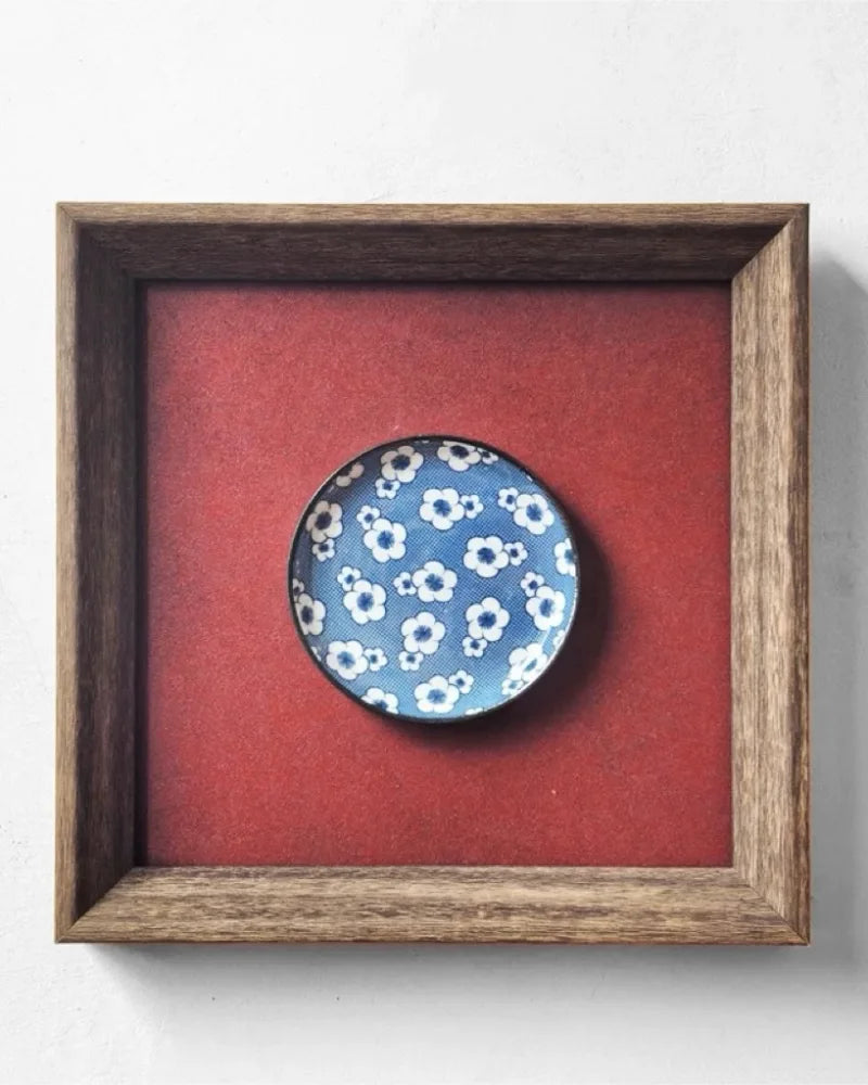 Porcelain Framed Wall Art · New Chinese Aesthetic Decor