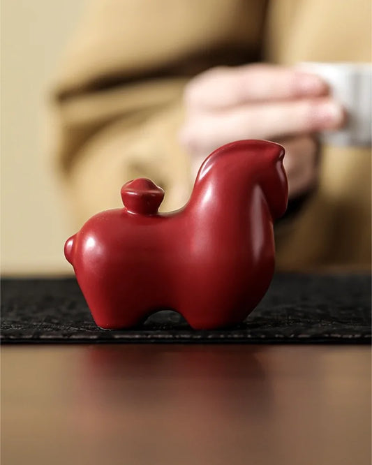 Tang Horse Figurine · Heritage Kiln Ceramic · Fire Horse 2026 Edition