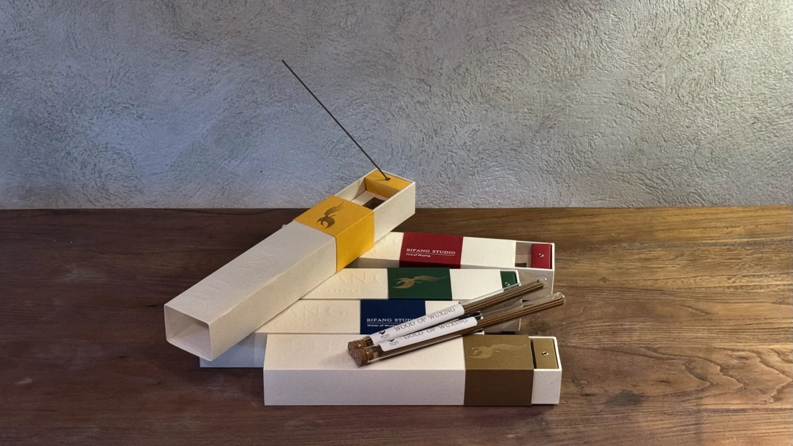 Five Elements incense for home decor, meditation, and healing spaces, promoting energy balance and Feng Shui harmony.