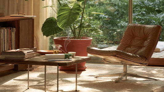 A calming home workspace with Chinese incense stick for focus, work, and rest