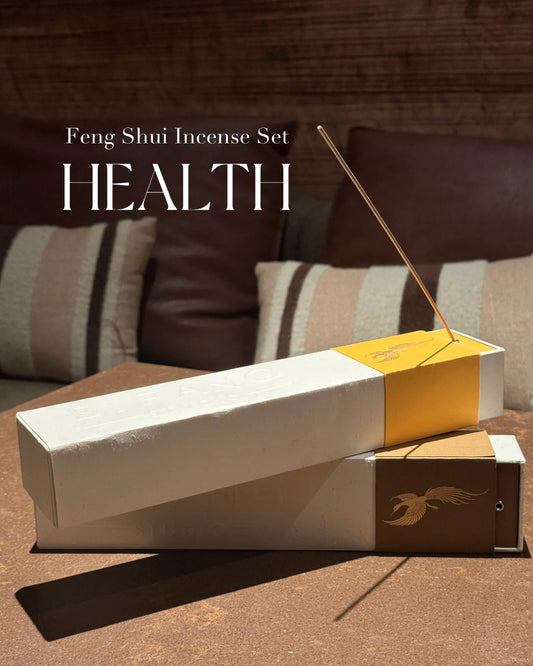 Health｜Feng Shui Incense Set: Earth + Gold