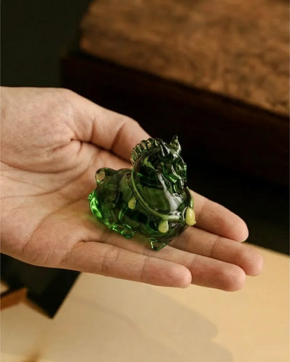 Lucky Horse · Glazed Glass Figurine Collection