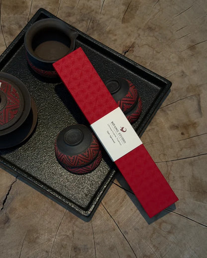 Eight Chinese incense fragrances including agarwood, sandalwood, cypress and aged mugwort.