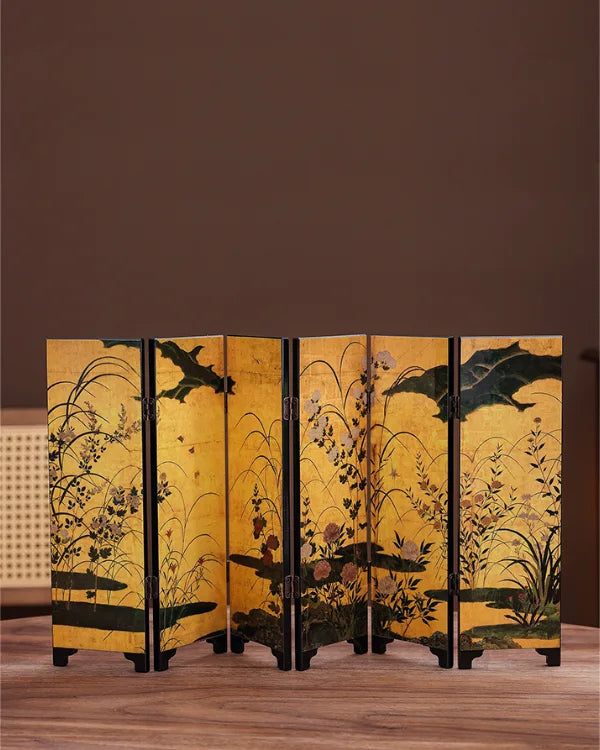 Tranquil Screens · Miniature Oriental Folding Art Series