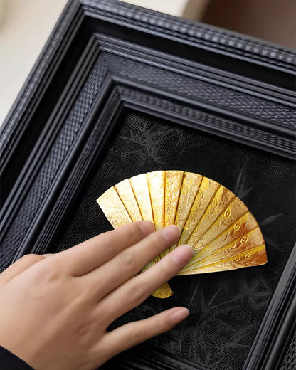 Fan Framed Wall Art · Oriental Zen Decor