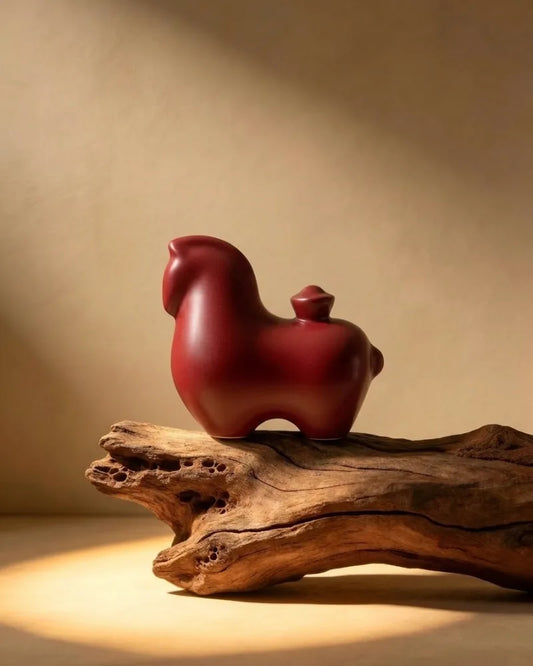 Tang Horse Figurine · Heritage Kiln Ceramic · Fire Horse 2026 Edition
