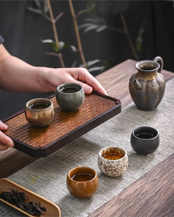 Five Elements Tea Cup Gift Set · Ceramic