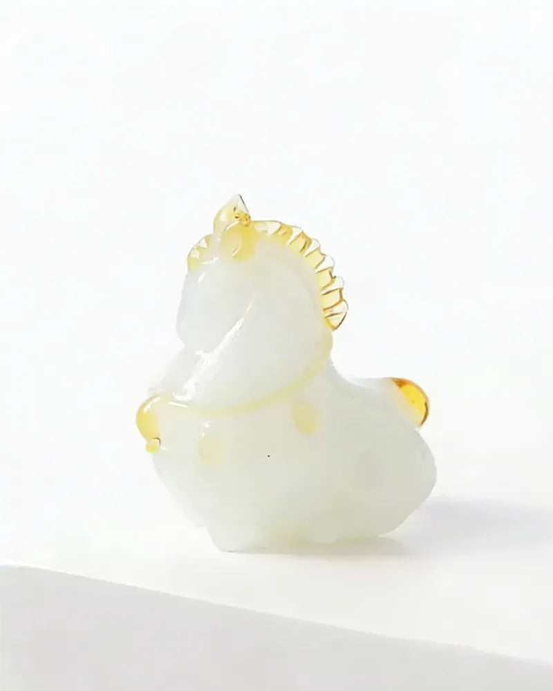 Lucky Horse · Glazed Glass Figurine Collection