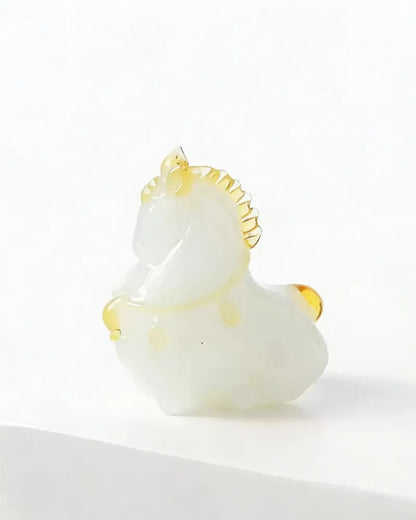 Lucky Horse · Glazed Glass Figurine Collection