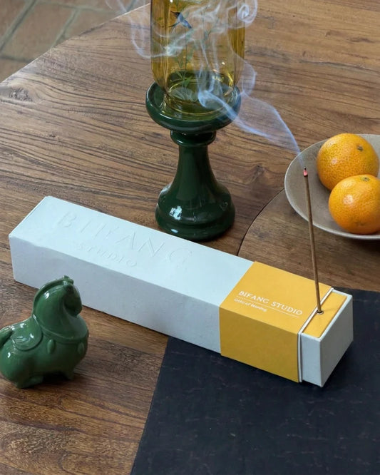 Gold Metal Element Chinese Feng Shui incense for West and Northwest scentscaping with home decor