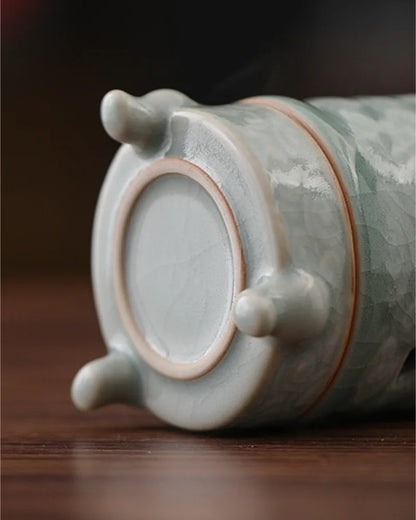 Cloud Rider Horse · Celadon Glaze Incense Burner