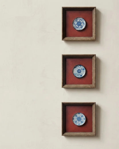 Porcelain Framed Wall Art · New Chinese Aesthetic Decor