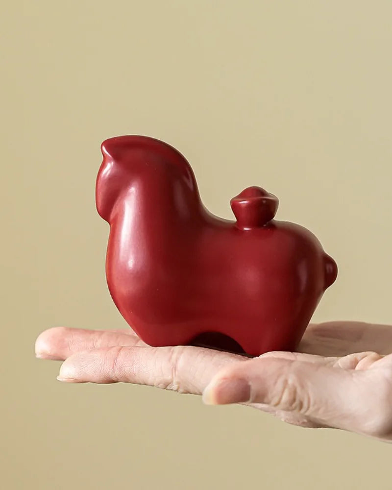 Tang Horse Figurine · Heritage Kiln Ceramic · Fire Horse 2026 Edition