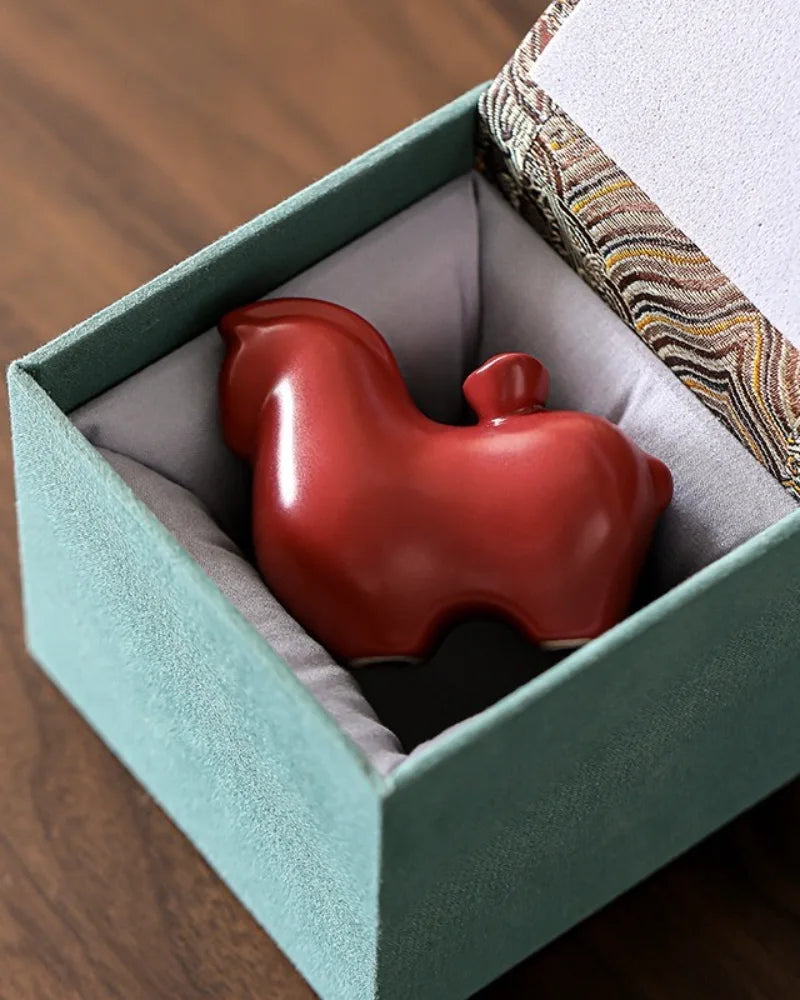 Tang Horse Figurine · Heritage Kiln Ceramic · Fire Horse 2026 Edition