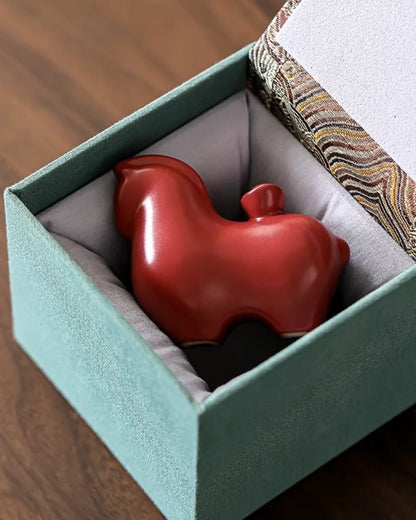 Tang Horse Figurine · Heritage Kiln Ceramic · Fire Horse 2026 Edition
