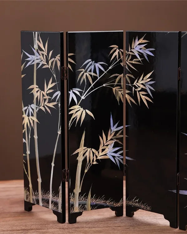 Tranquil Screens · Miniature Oriental Folding Art Series