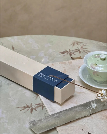 Chinese Five Elements Water incense with tea ware for North Feng Shui and calm home scentscaping